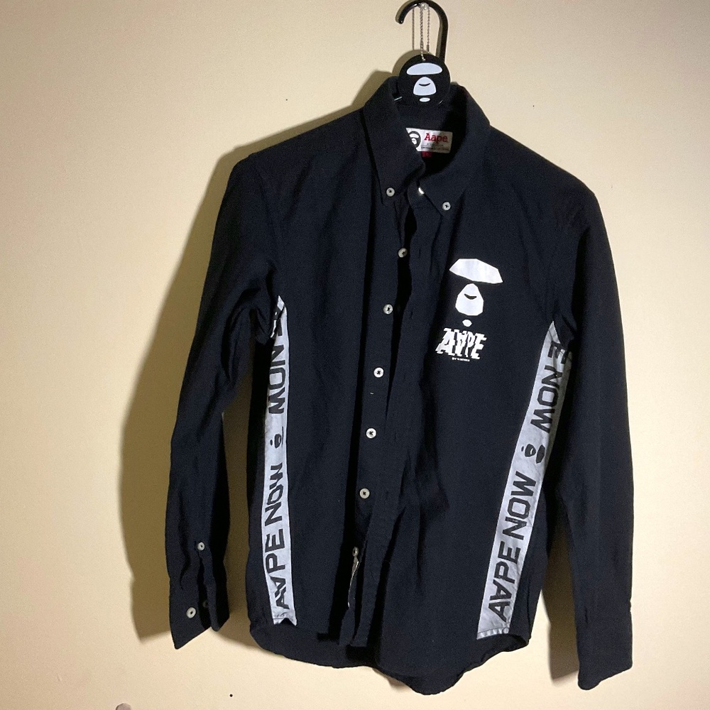 Bape Aape Now means dress shirt